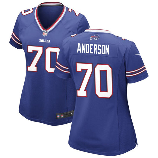 Alec Anderson Buffalo Bills Nike Women's Game Jersey - Royal