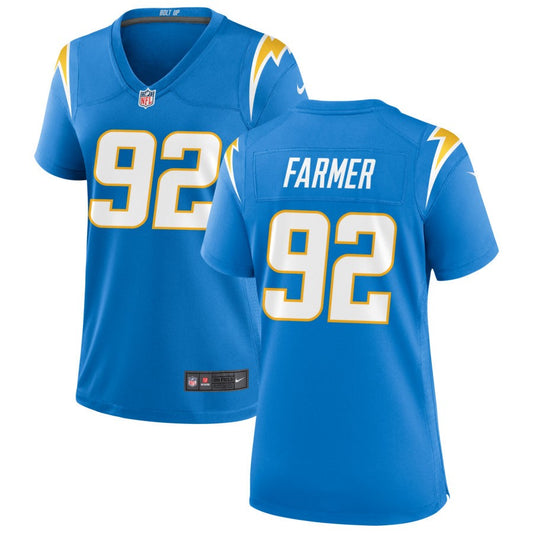 Andrew Farmer Los Angeles Chargers Nike Women's Game Jersey - Powder Blue