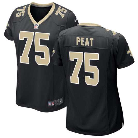 Andrus Peat New Orleans Saints Nike Women's Game Jersey - Black