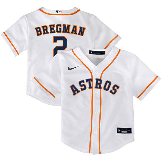 Alex Bregman Houston Astros Nike Toddler Home Replica Player Jersey - White