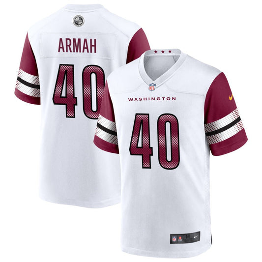 Alex Armah Washington Commanders Nike Game Player Jersey - White