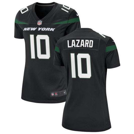 Allen Lazard New York Jets Nike Women's Alternate Game Jersey - Stealth Black