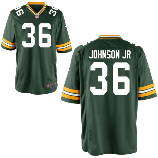 Anthony Johnson Jr Green Bay Packers Nike Youth Game Jersey - Green