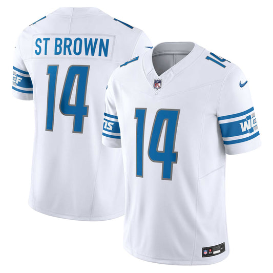 Amon-Ra St. Brown Detroit Lions Nike  Vapor F.U.S.E. Limited Jersey - White